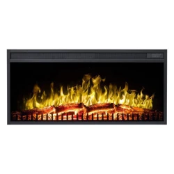 LED kamin till inbyggnad