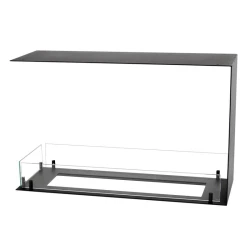 Foco Room Divider 800 3-sidig inbyggnadsetanolkamin