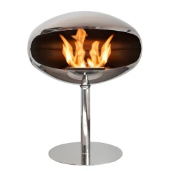 Cocoon Pedestal etanolkamin stål