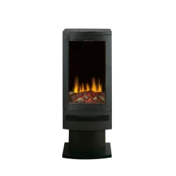 British Fires Bramshaw Pedestal – Fristående elektrisk kamin i vedspisdesign