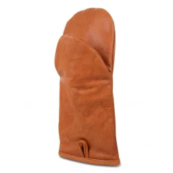 Grillhandske i brunt läder från Stuff Design
