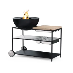 Höfats FIRE KITCHEN med BOWL 70 Plancha grillset