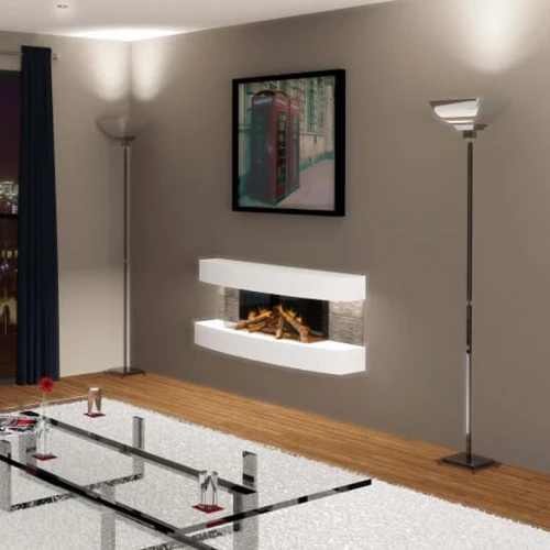 Vägghängd Empire 2 Elkamin - Evonic Fires Empire 2 Elkamin - Evonic Fires LED-kamin