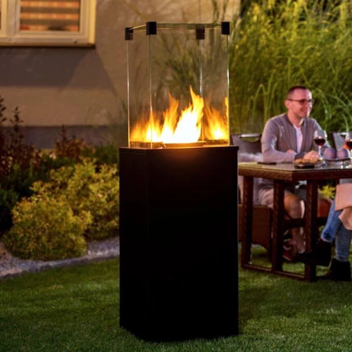 Delux Patio | Elegant och stilfull gaskamin för utomhusbruk Gaskamin i elegant design för utomhusbruk