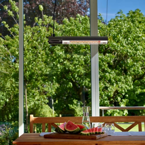 Hortus terrassevarmer sort Væghængt terrassevarmer fra Hortus