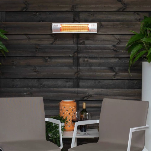 Vigo væghængt 1500 watt terrassevarmer | Biopejs-Shop.dk Vigo væghængt 1500 watt terrassevarmer