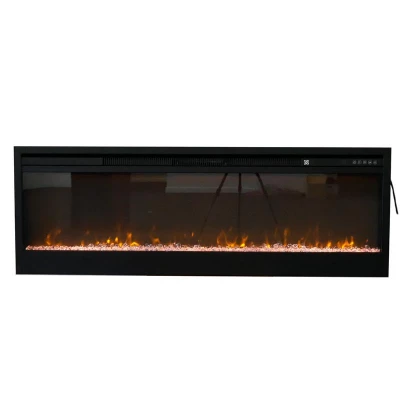 Supreme 1500 elektrisk kamin till vägg eller inbyggnad Supreme elkamin