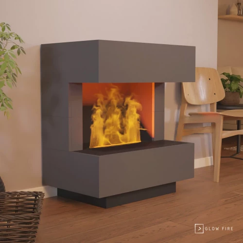 Kleist Opti-myst kamin - Grå Kleist Opti-myst kamin - Grå