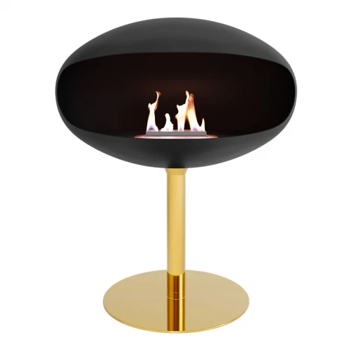Pedestal Svart + Mässingsfot Pedestal Svart + Mässingsfot
