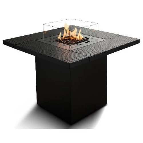 Planika Fires Square Table-terrassvärmare – Elegant och effektiv Planika Fires Square Table-terrassvärmare i modern design
