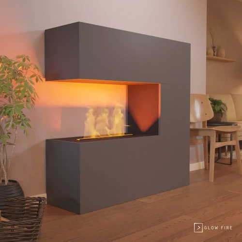 Schiller Opti-myst kamin - Grå Schiller Opti-myst kamin - Grå