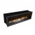Slimline Firebox 1650 Icon Fires i borstat stål