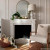 Fristående etanolkamin elegant och stilren design