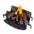 Kamin med opti-myst