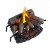 Kamin med opti-myst