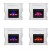 Kamin i modern design