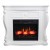 Kamin i modern design