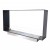 Foco Two 1000 Slim  - Smal 2-sidad inbyggnads etanolkamin