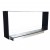 Foco Two 1200 Slim  - Smal 2-sidad inbyggnads etanolkamin