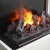 Kamin på vatteånga och LED ljus