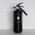 Nordic Flame Svart Brandsläckare Klassisk 2 kg
