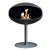 Cocoon Pedestal svart med svart fot