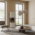 Planika Rock Daze & Laurent automatisk BEV etanolkamin med Dekton ram i marmor-look
