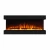 Feroza 137 cm - Vägghängd Elkamin  ScandiFlames Electric