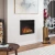PowerFlame eldstadsinsats med slimmad design 15 cm djup för infälld installation