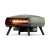 Witt ETNA Rotante Control 16" gasolpizzaugn i matt grön med digital display, på en vit bakgrund