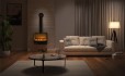 Safretti Magic-Fire Sogno vägghängd hybridkamin