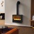 Safretti Magic-Fire Sogno vägghängd hybridkamin