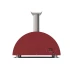 Alfa Forni Moderno 2 Pizze Röd - Hybriddriven Pizzaugn