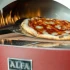 Alfa Forni Moderno 2 Pizze Röd - Hybriddriven Pizzaugn