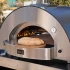 Alfa Forni Classic 4 Pizze - Hybriddriven pizzaugn i rostfritt stål samt pulverlackerat exterior