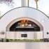 Alfa Forni Classic 4 Pizze - Hybriddriven pizzaugn i rostfritt stål samt pulverlackerat exterior