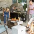 Futuro 2 Pizze Silver Svart - Hybriddriven pizzaugn från Alfa Forni