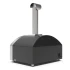 Futuro 4 Pizze Silver Svart - Hybriddriven pizzaugn
