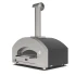 Futuro 4 Pizze Silver Svart - Hybriddriven pizzaugn