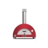 Moderno 1 Pizza Röd - Hybriddriven Pizzaugn från Alfa Forni