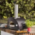 Modern 1 Pizza Grå - Vedeldad pizzaugn från Alfa Forni