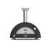 Alfa Forni Moderno 2 Pizze Grå - Hybriddriven Pizzaugn 