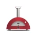 Moderno 2 Pizze Röd - Vedeldad pizzaugn från Alfa Forni 