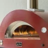 Moderno 3 Pizze Röd - Hybriddriven Pizzaugn från Alfa Forni