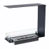 Foco Room Divider 600 Slim - Smal Rumsavdelare Inbyggd Etanolkamin
