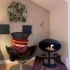 Cocoon Pedestal svart med svart fot