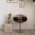 Cocoon Pedestal etanolkamin stål