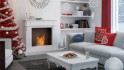 Fristående etanolkamin elegant och stilren design