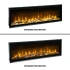 Dimplex Ignite Evolve 50 - Elektrisk brasa med krossat glas och drivved