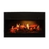 Dimplex Opti-V Single - 76 cm bred 1-sidig sluten öppen spis med Opti-V-teknik